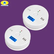 Goden безопасность 85 дБ Предупреждение Высокочувствительный ЖК-дисплей фотоэлектрический независимый CO газовый датчик угарного газа детектор сигнализации