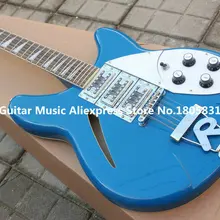 Синий 12 струн электрогитара 3 звукоснимателя Новое поступление гитары s