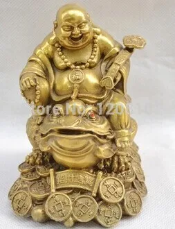 

Bronze statue copper buddha gold toad lucky feng shui decoration Bronze accessories