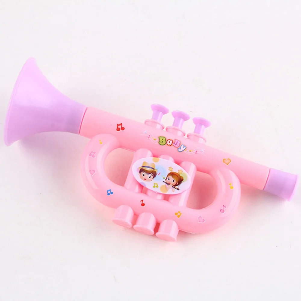 Toy Musical Instrument plastic colorful Trumpets Colorful Kids Early Education plastic baby children early education toys kid Toy Musical Instrument plastic colorful Trumpets Colorful Kids Early Education plastic baby children early education toys kid