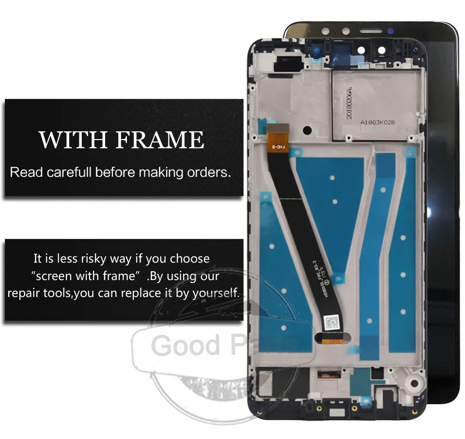 with frame