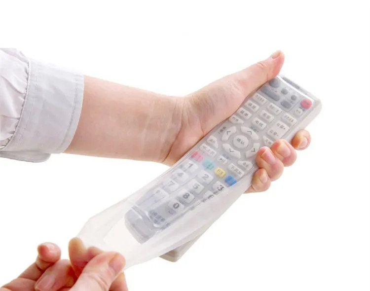 

Silicone TV Remote Control Dust Cover Protective Holder Organizer Home