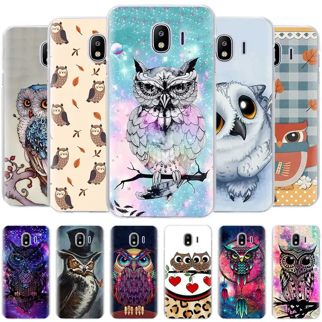 US $1.86 Animal Owl Cases for Samsung Galaxy J4 Plus J6 Plus J8 2018 J3 J5 J7 2017 J5 Prime hard Housing Cov