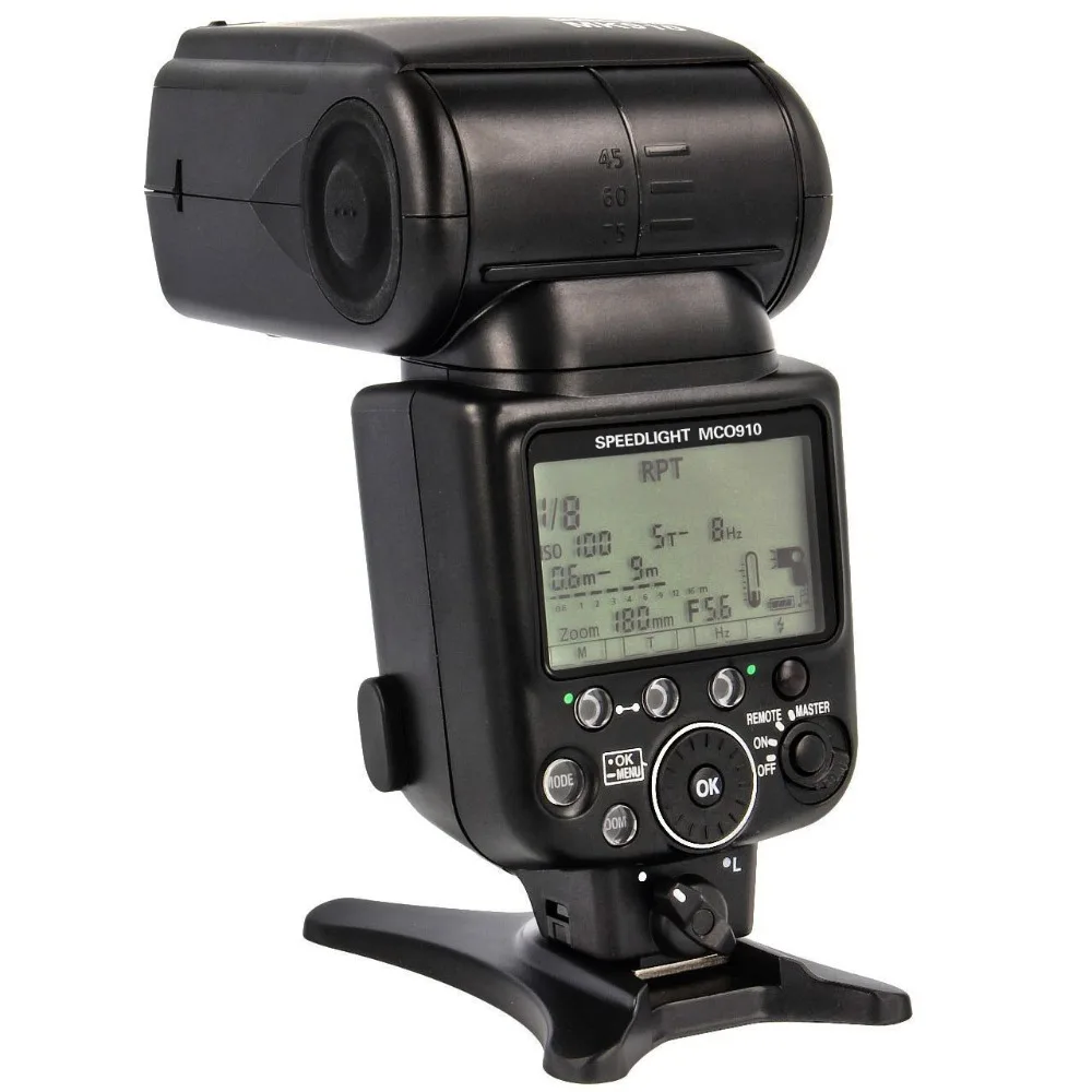 Увеличением фокусного расстояния Mcoplus MCO-910 i-ttl 1/8000s GN60 Вспышка Speedlite для Nikon SB-910 SB-900 D7100 D7000 D5200 D5100 D5300 D3300 Камера
