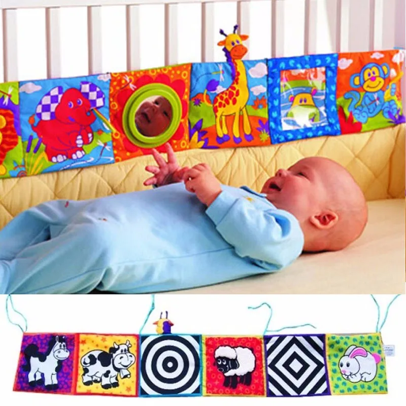 

Infant Baby Kid Intelligence Development Soft Cloth Book Toys Animal Cognize Education Book Free Shipping