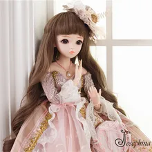 S9-Avrila 1/3 BJD жозефине-Doris BJD куклы с чехол для косметики реалистичные жив Модная Кукла для девочек игрушка новая игрушка в подарок