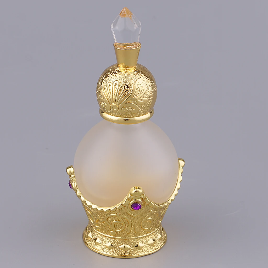 15ml Antique Vintage Empty Glass Perfume Spray Bottle Atomizer Elegant for Lady Women Gift