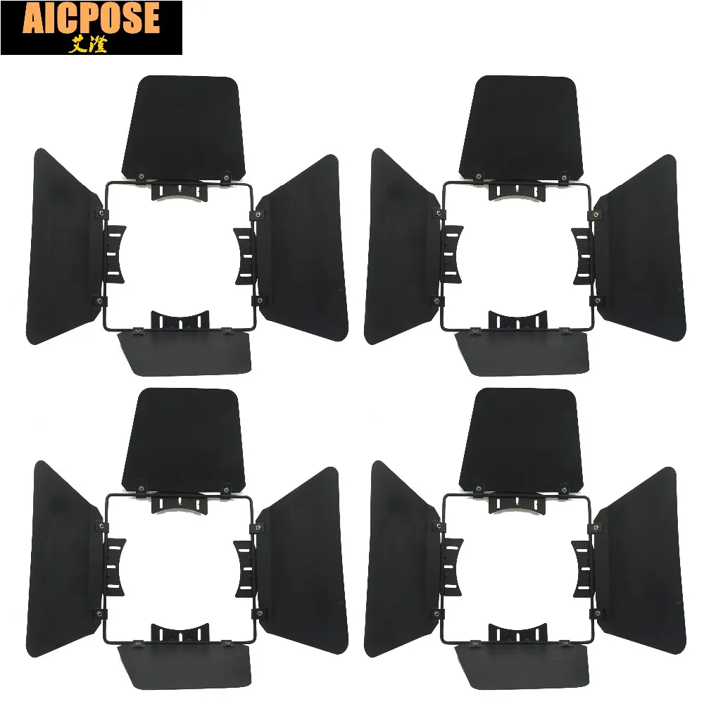 4pcs/lots LED Par Barn Door High Power Aluminium Case Stage Lighting