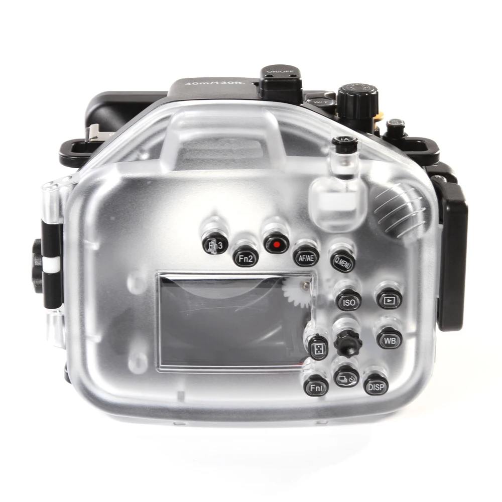 Meikon LX100 40m 130ft Waterproof Underwater Housing Camera Diving Case Cover for Panasonic DMC-LX100 24-75mm