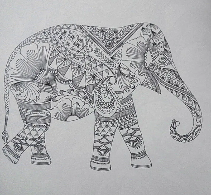 Aliexpress Buy Animal Kingdom By Millie Marotta Children Adult Drawing Coloring Book 12 Pencil From Reliable Tree Suppliers On Tutank