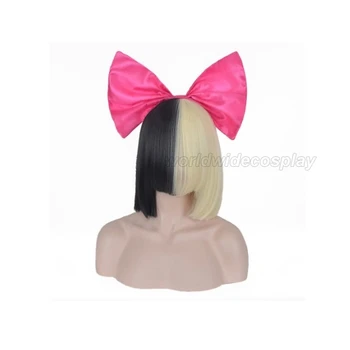 

Sia This is acting Mixed Colors Fashion Wig Free Shipping for Halloween and Christmas