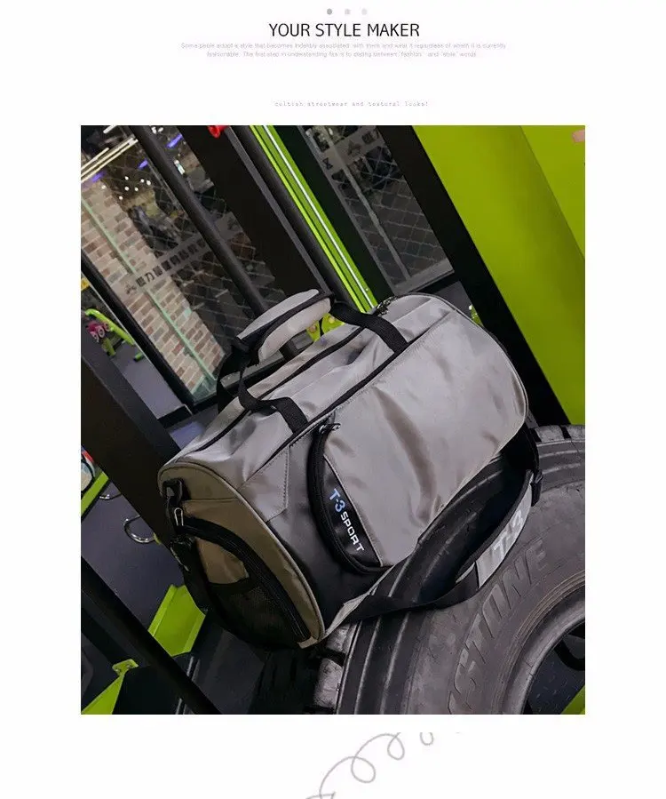 Водостойкая Женская Мужская Дорожная сумка большой емкости Женская многоцелевая багажная Спортивная дорожная сумка через плечо