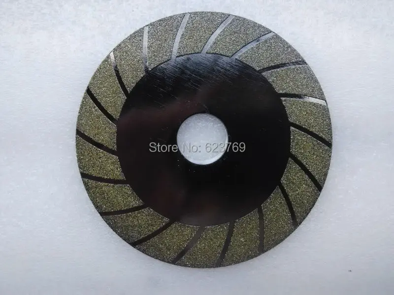 

RZZ Diamond Cutting Disc Electroplated Saw Blade For Glass/Jade/Tile/Stone 100mm Free Ship