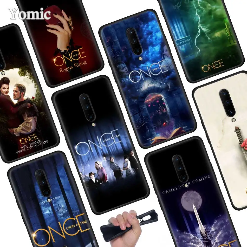 

Once Upon A Time Black Soft Case for Oneplus 7 Pro 7 6T 6 Silicone TPU Phone Cases Cover Coque Shell