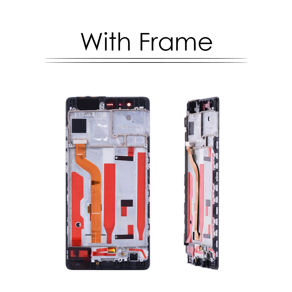 5 2 &quot100% новый для HUAWEI P9 ЖК дисплей сенсорный экран с рамкой дигитайзер Замена EVA L09