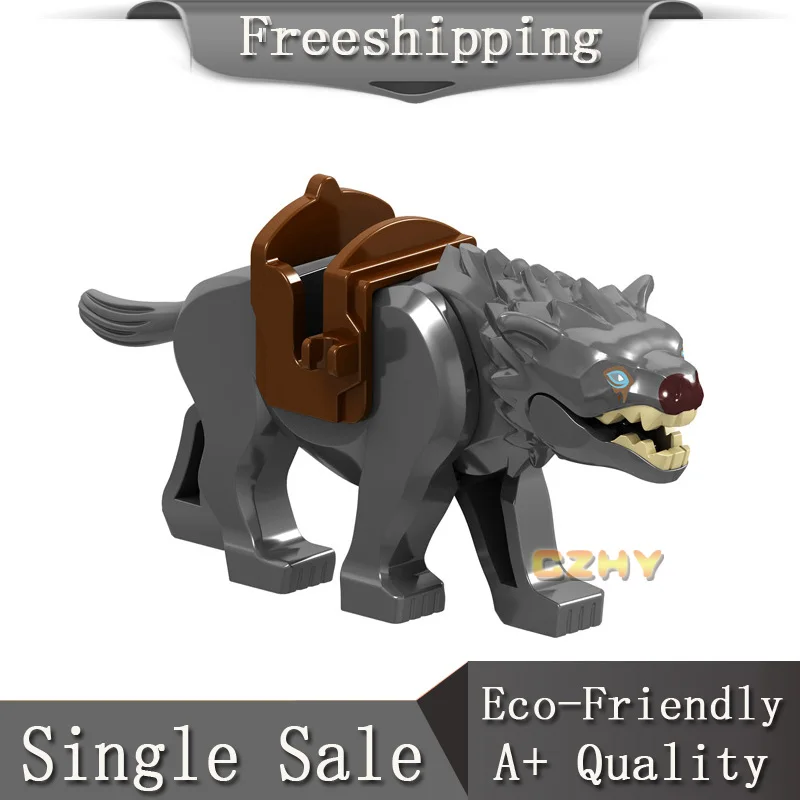 Черный медведь полор Legoingly животные Mammuthus primigenius Victor Creed machairodus Фигурки Волк