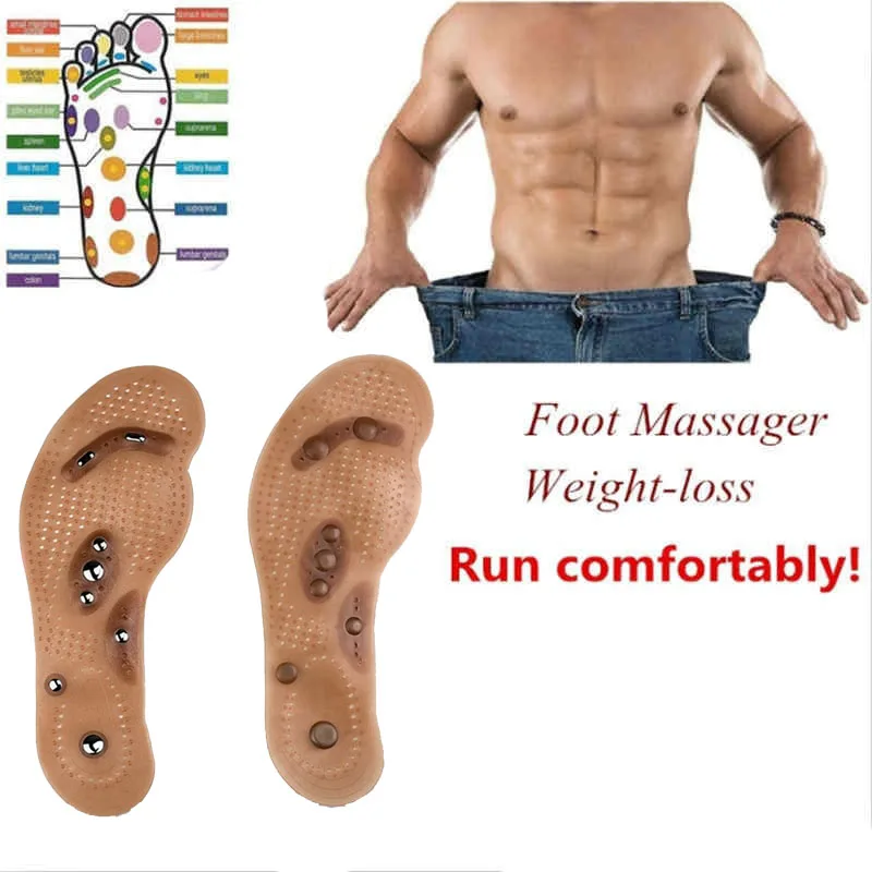 Therapy Slimming Insoles for Weight Loss Foot Massage Health