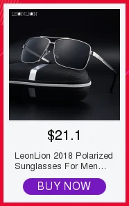 LeonLion, винтажные Поляризованные солнцезащитные очки без оправы, для мужчин/женщин, UV400, брендовые, дизайнерские, классические, Oculos Desol, металлические очки для женщин