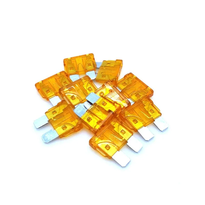 

20Pcs/Lot 5A/10A/15A/20A/25A/30A ATM medium Blade Fuse Assortment Auto Car Motorcycle SUV FUSES