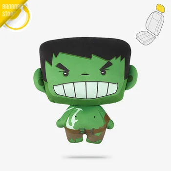 

Hulk Neck Pillow Avenger Auto Headrest Universal Car Seat Head Rest Cute Marvel Car Accessories подголовник подушка для шеи