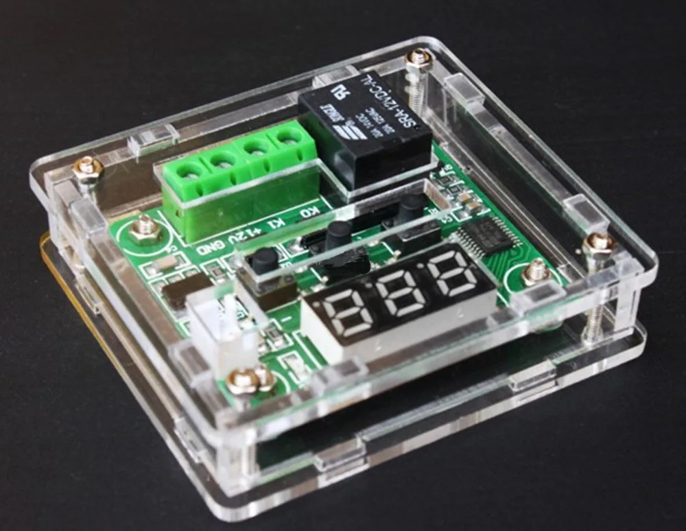 

XH-W1209 digital thermostat high-precision temperature controller acrylic shell + motherboard