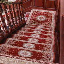 Европейский коврик для лестниц, домашний нескользящий твердый клей для дерева, самоклеящийся коврик для лестницы, наклейки на ступени лесенка