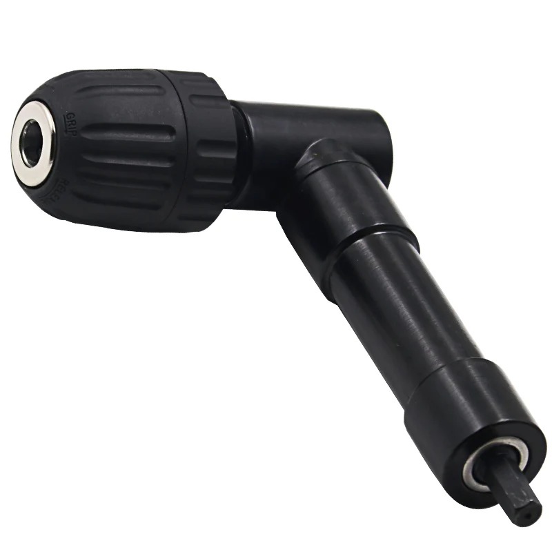 Conjunto de Fixação da Broca Eixo Ângulo Direito Curva Extensão Acessórios Ferramenta Elétrica Estendido 90 Graus 10mm - Image 4