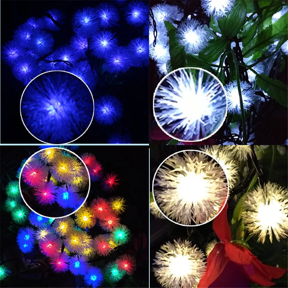 outdoor garden decoration lights solar lamps lighting Strings (28)