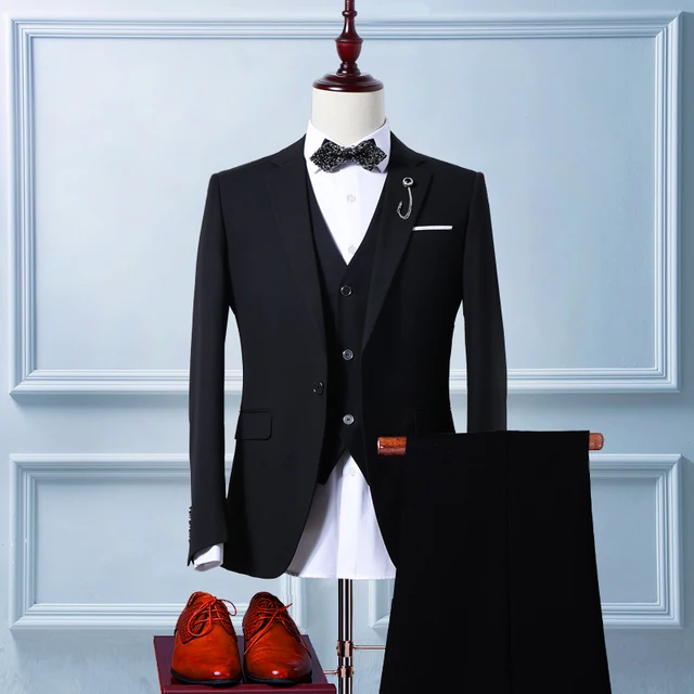 black dress jacket for wedding