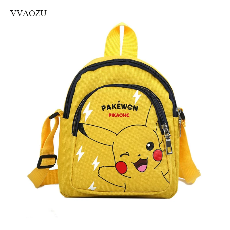 البوكيمون مصغرة صغيرة المرأة Crossbody حقيبة لطيف بيكاتشو جيجليبف Squirtle رسول الكتف أكياس محفظة حقيبة يد بولسا الأنثوية