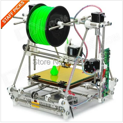 Diy hobby Open Heacent RepRap Prusa Mendel 3DP02 3D Printer Assembly Kit 0 3mm Nozzle 1