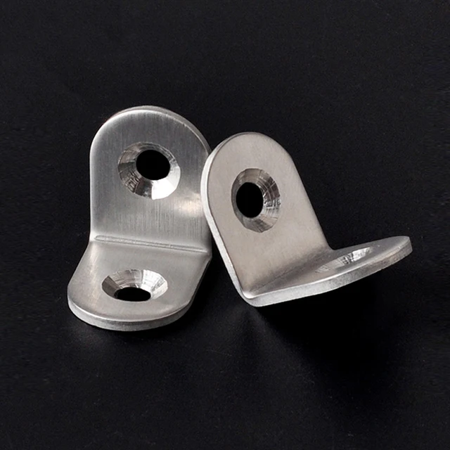 Artibetter 40pc Window Screen Corner Brackets - White Plastic Angle Fasteners
