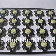 Высокая мощность 1 Вт 3 Вт Холодный/теплый белый 3500 К 6500 к 10000 к 20000 к 30000 к чип для светодиодной лампы кристалл диоды светильник с 20 мм AL Star база