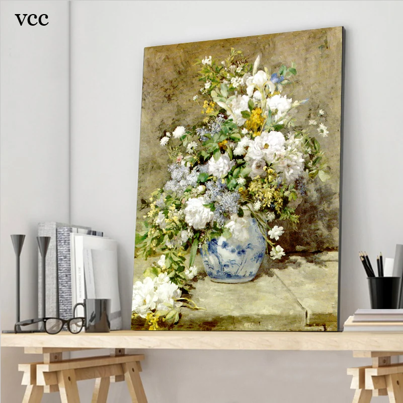 

VCC Wall Pictures For Living Room Paintings On The Wall,Wall Art Canvas Painting Home Decor Quadro Cuadros Flowers,Canvas Prints