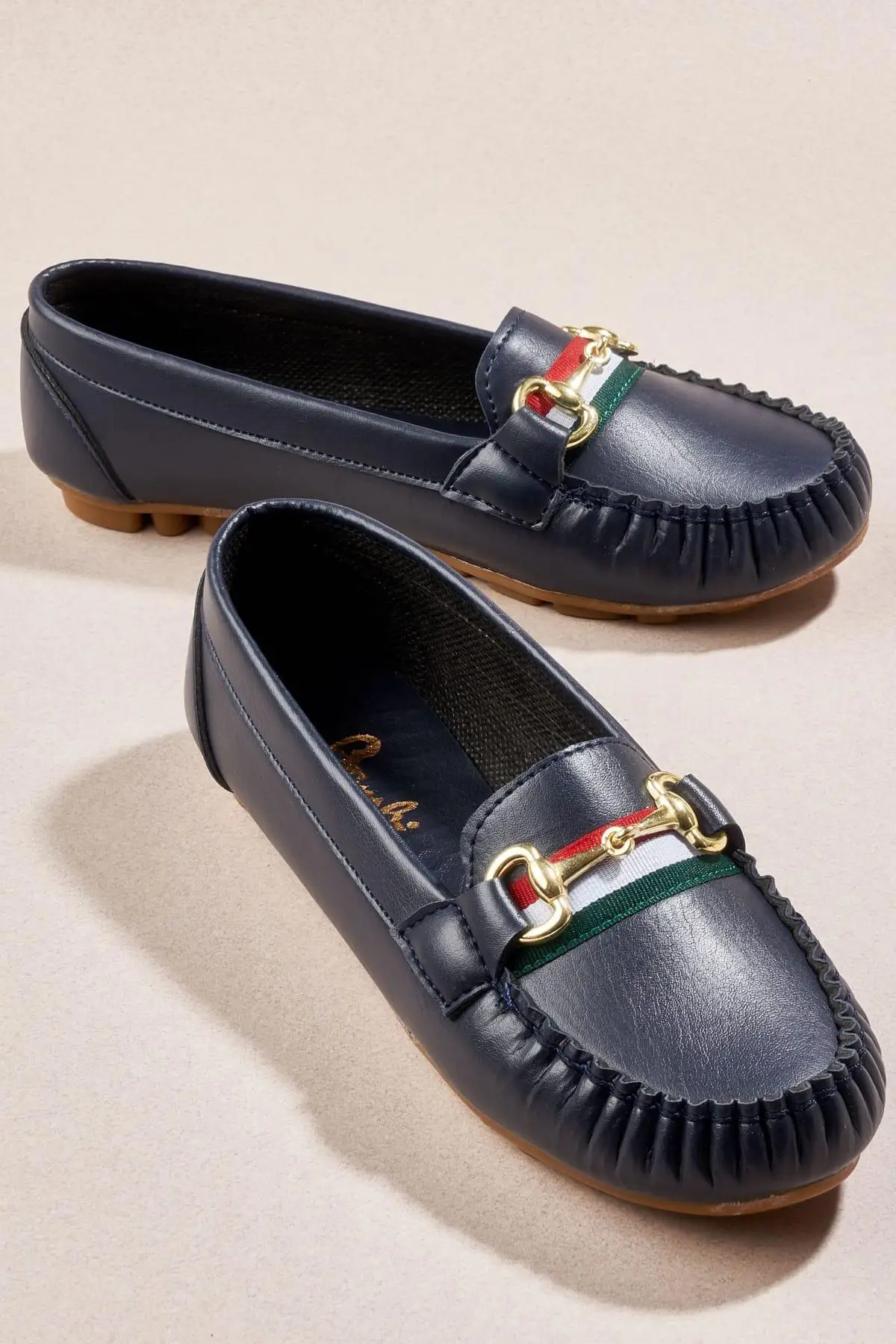

Bambi Navy Blue Women 'S Loafer Shoes H0535300009