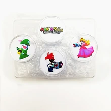 4 шт./лот Марио раббидс Королевство битва Amiibo NFC карты монета тег Zelda Smash Splatoon Kart Diablo супер огонь эмблема переключатель