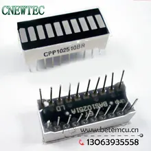 CPB102510A/BR 10 сегментный красный светодиодный дисплей с планкой 10 шт./партия