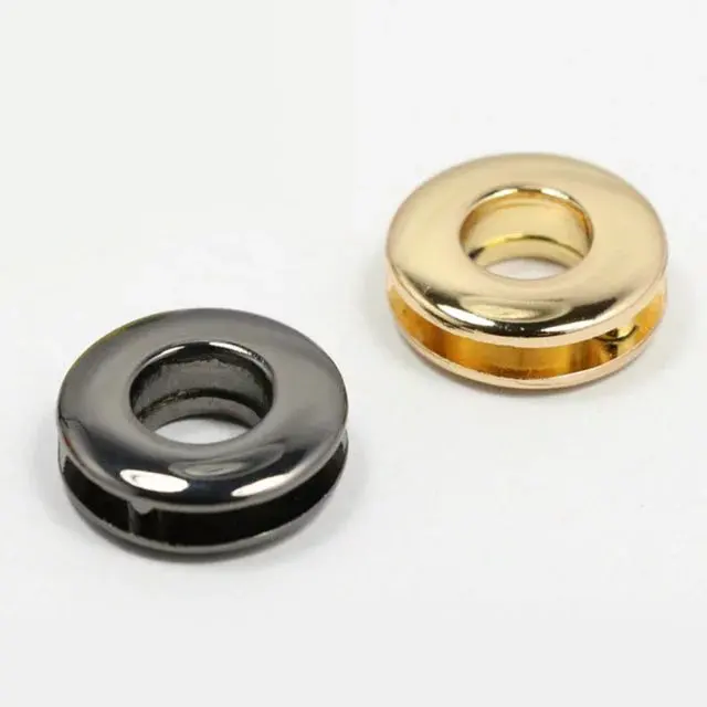 Buy Inner 11mm Dia. Alloying Screw Grommet Eyelet Gold