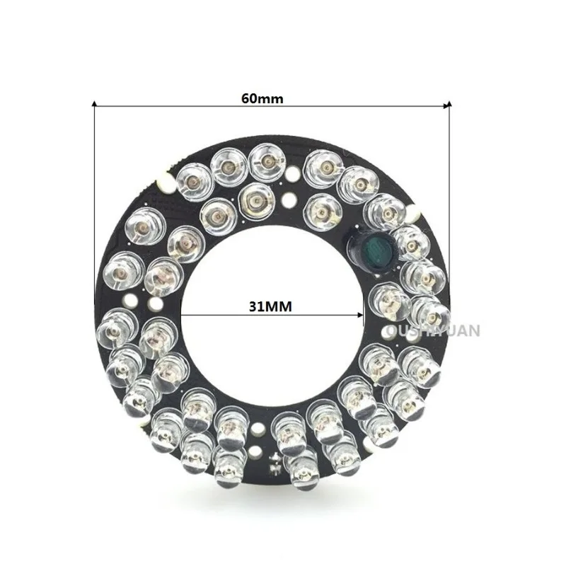 

IR LED 36 PCS Infrared Lamps Hybrid 45-90 Degrees Accessories for CCTV C ameras