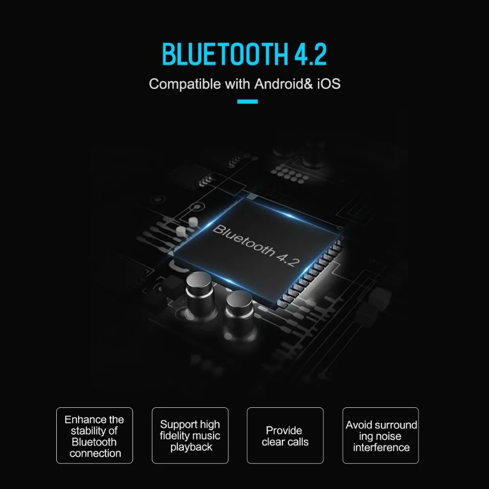 ROCK B300 Bluetooth fm-передатчик 4,2 USB Автомобильное зарядное устройство цифровой алюминиевый сплав Быстрая зарядка мониторинг для iPhone samsung