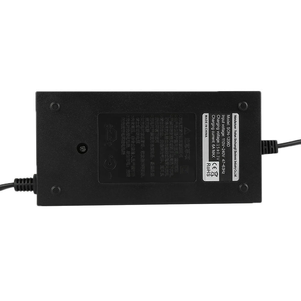 Full Automatic Car Battery Charger EU/US 110V to 240V To 12V 6A Intelligent Fast Power Charging Wet Dry Lead Acid Digital LCD