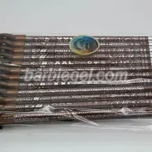 12 шт./компл. профессиональная высококачественная Водонепроницаемая коричневая подводка для глаз ручка для макияжа Блестящий подводка для глаз карандаш с точилкой