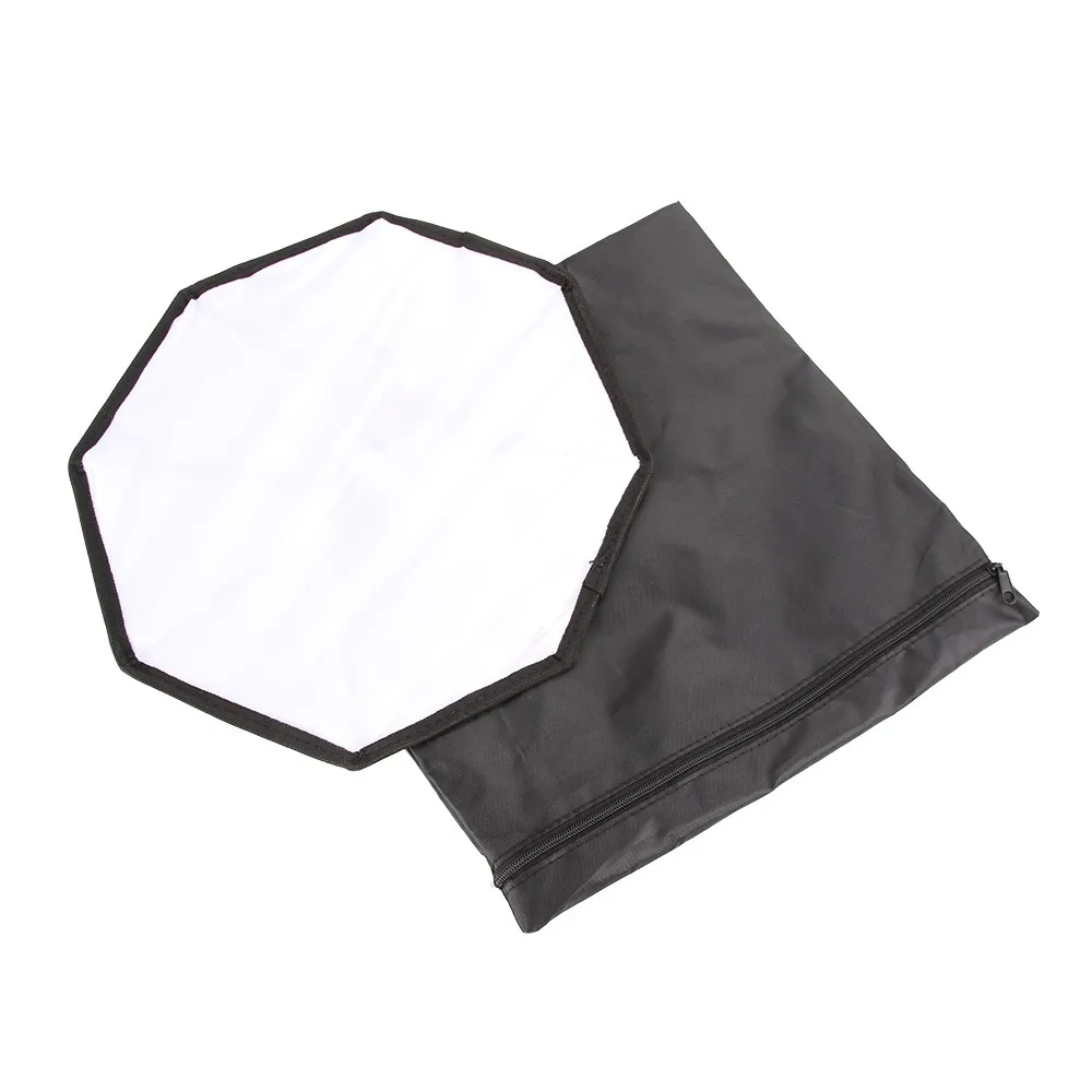 Восьмиугольный рассеиватель для вспышки Speedlite Softbox 30 см/12 дюймов Портативный