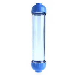 Фильтр трубка корпус фильтра корпус заполнения «сделай сам» Прозрачный Универсальный T33 корпус части Комплект фильтр для воды очиститель