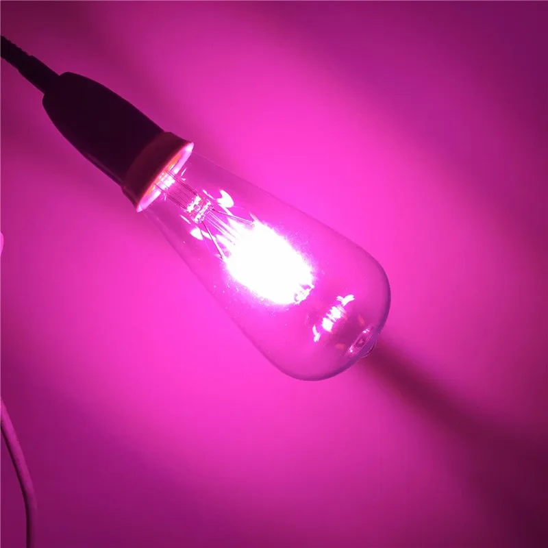 Bombilla Led E27 220V Filament Bulbs ST64 4W Ampoule Led Edison Lamp Colorful Luces Lamparas Light for Home Decor Vintage Lamps (17)