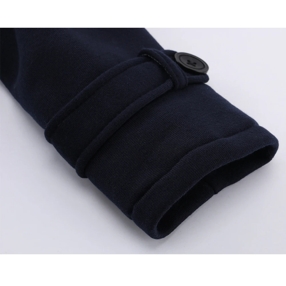 Jacket Coat Winter Women 2018 Hooded Wool Blend Praka Classic Horn Leather Buckle Coat Slim For Ladies Winter Jacket Woman Parka