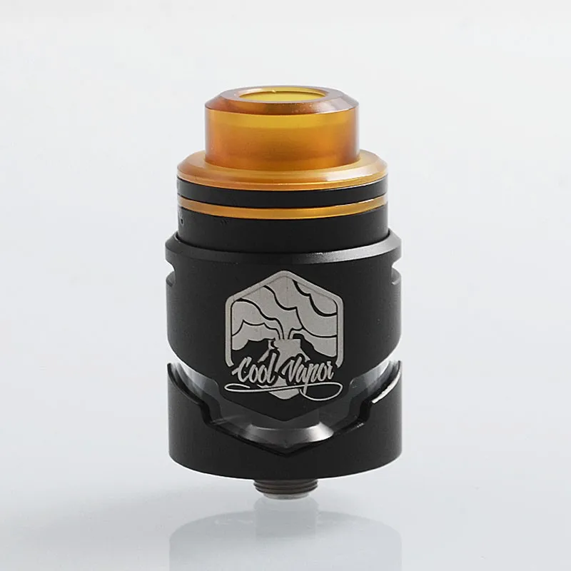 authentic-cool-vapor-cavalry-rdta-rebuildable-dripping-tank-atomizer-w-bf-pin-black-stainless-steel-3ml-245mm-diameter (1)