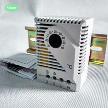 Механический термостат FZK011 с din рейкой типа от 20 до + 60 градусов