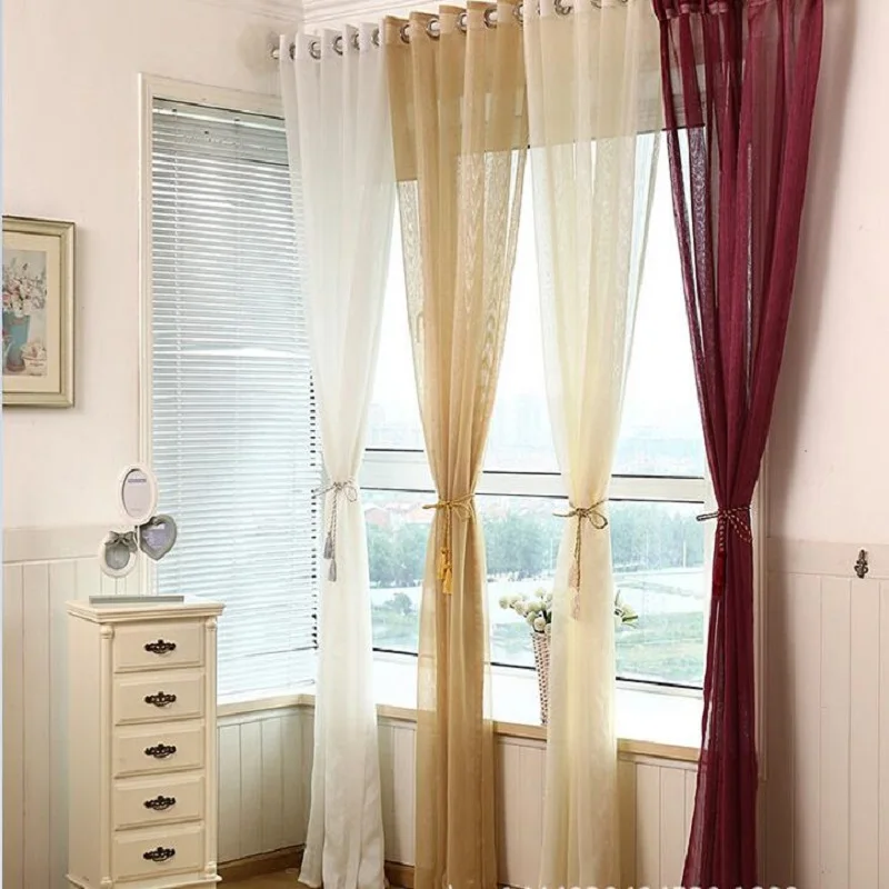 Cortina de tela de diseño de alta calidad compra lotes ... Cortinas vinotinto