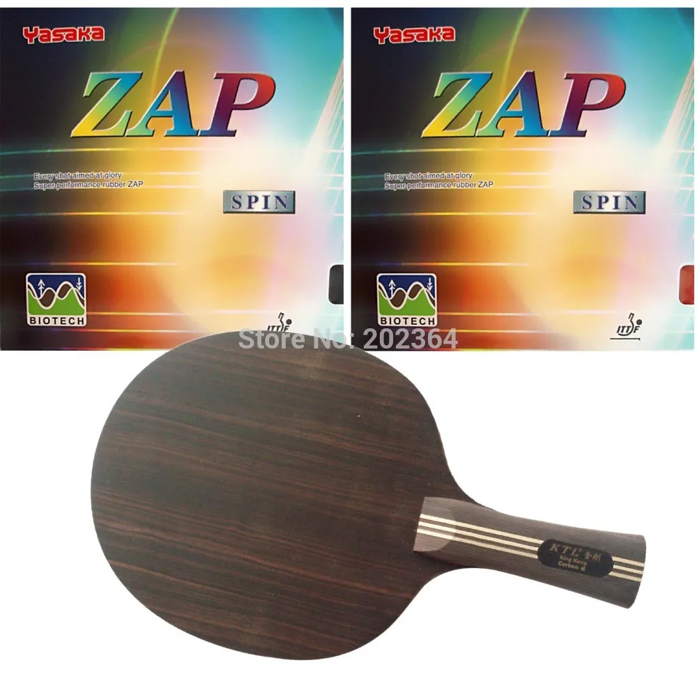 KTL King Kong лезвие для настольного тенниса с 2x Yasaka ZAP SPIN BIOTECH NO ITTF Rubbers губкой ракетки